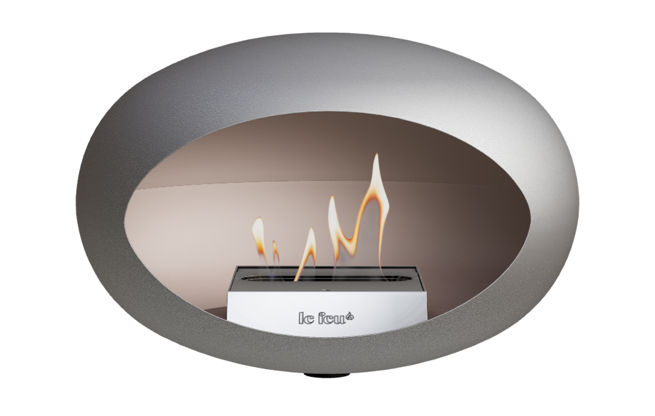 Le Feu Dome Wall – Bioethanol Wall-Mounted Fireplace Classic