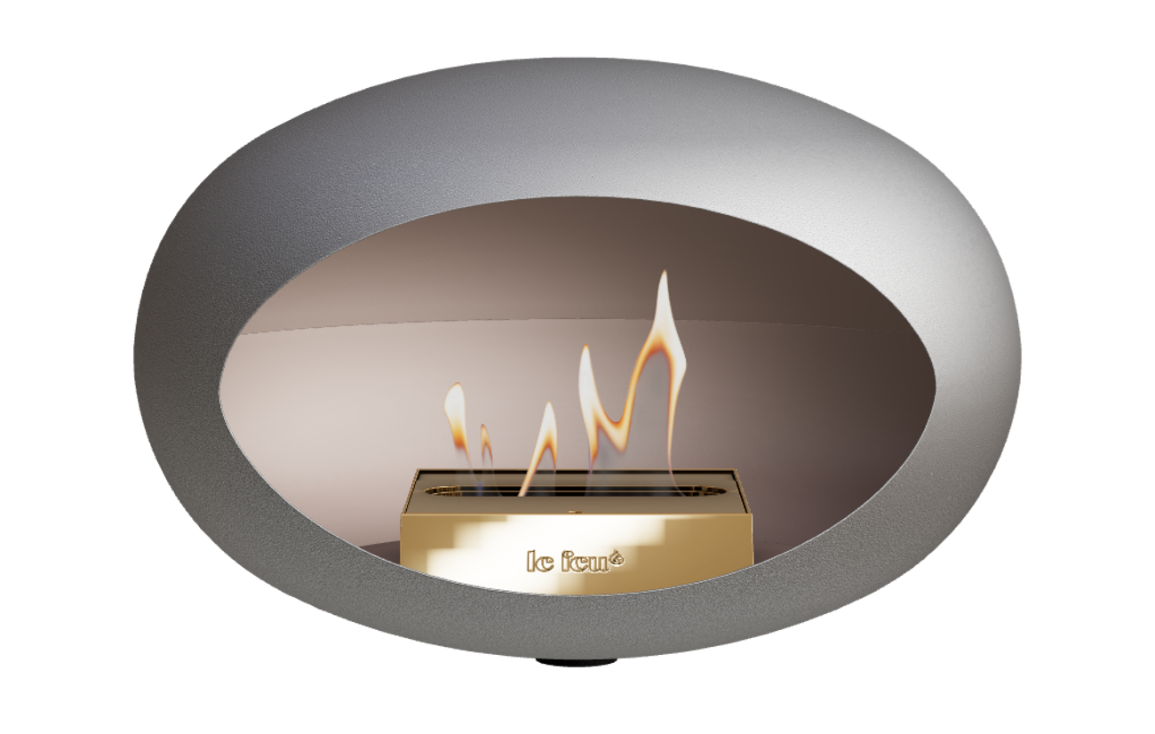 Le Feu Dome Wall – Bioethanol Wall-Mounted Fireplace Classic