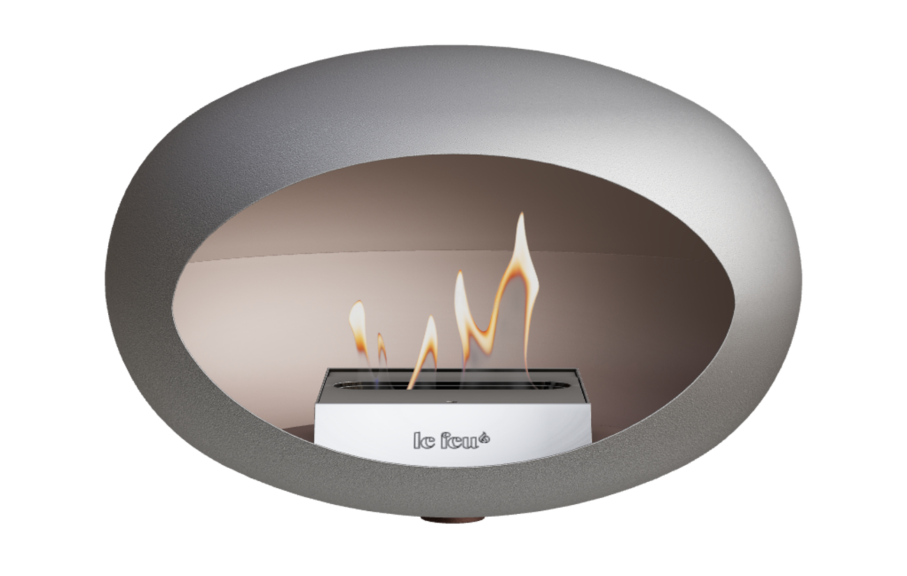 Le Feu Dome Wall – Bioethanol Wall-Mounted Fireplace Classic