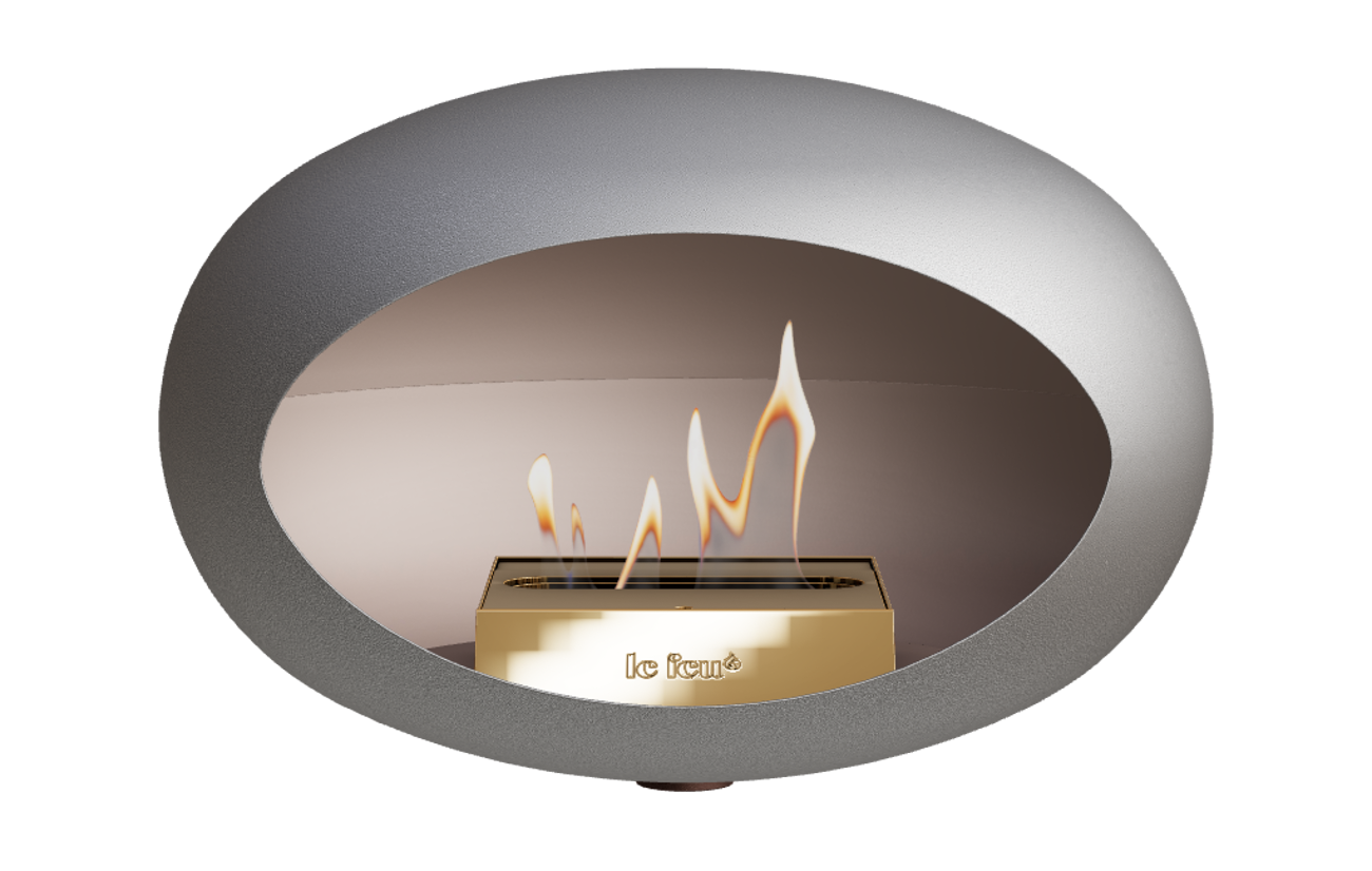 Le Feu Dome Wall – Bioethanol Wall-Mounted Fireplace Classic