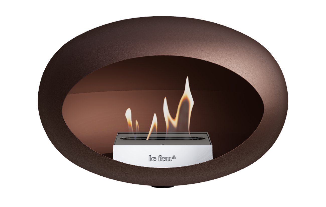 Le Feu Dome Wall – Bioethanol Wall-Mounted Fireplace Classic