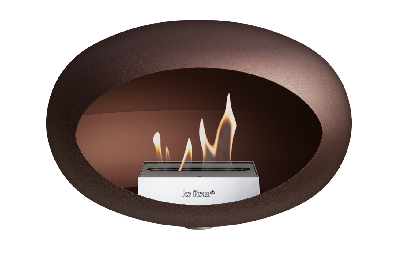 Le Feu Dome Wall – Bioethanol Wall-Mounted Fireplace Classic