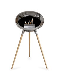 Le Feu Dome Ground High – Freestanding Bioethanol Fireplace (Classic 525)