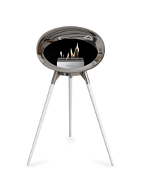 Le Feu Dome Ground High – Freestanding Bioethanol Fireplace (Classic 525)