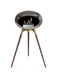 Le Feu Dome Ground High – Freestanding Bioethanol Fireplace (Classic 525)