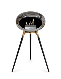 Le Feu Dome Ground High – Freestanding Bioethanol Fireplace (Classic 525)