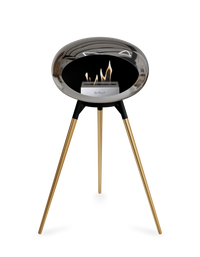 Le Feu Dome Ground High – Freestanding Bioethanol Fireplace (Classic 525)