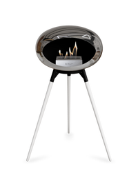 Le Feu Dome Ground High – Freestanding Bioethanol Fireplace (Classic 525)