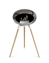 Le Feu Dome Ground High – Freestanding Bioethanol Fireplace (Classic 525)