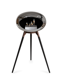 Le Feu Dome Ground High – Freestanding Bioethanol Fireplace (Classic 525)
