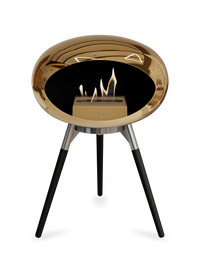 Le Feu Dome Ground Low – Freestanding Bioethanol Fireplace, Classic Size