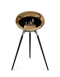 Le Feu Dome Ground High – Freestanding Bioethanol Fireplace (Classic 525)