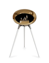 Le Feu Dome Ground High – Freestanding Bioethanol Fireplace (Classic 525)