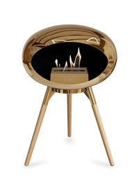 Le Feu Dome Ground Low – Freestanding Bioethanol Fireplace, Classic Size