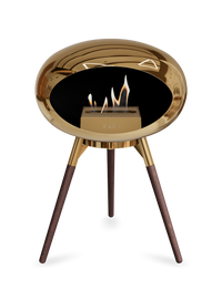 Le Feu Dome Ground Low – Freestanding Bioethanol Fireplace, Classic Size