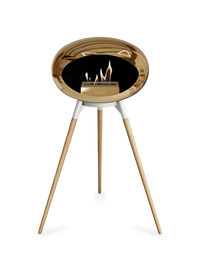 Le Feu Dome Ground High – Freestanding Bioethanol Fireplace (Classic 525)