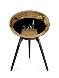 Le Feu Dome Ground Low – Freestanding Bioethanol Fireplace, Classic Size