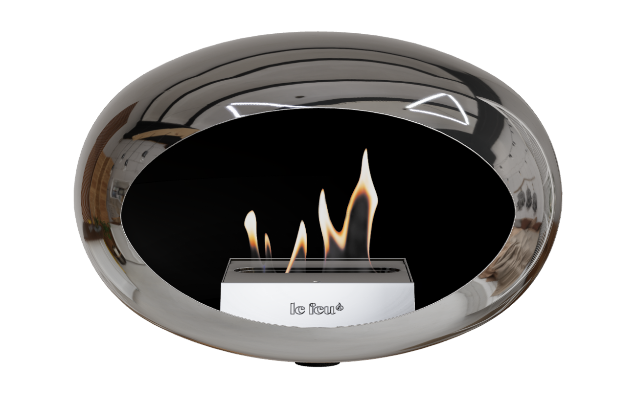 Le Feu Dome Wall – Bioethanol Wall-Mounted Fireplace Classic