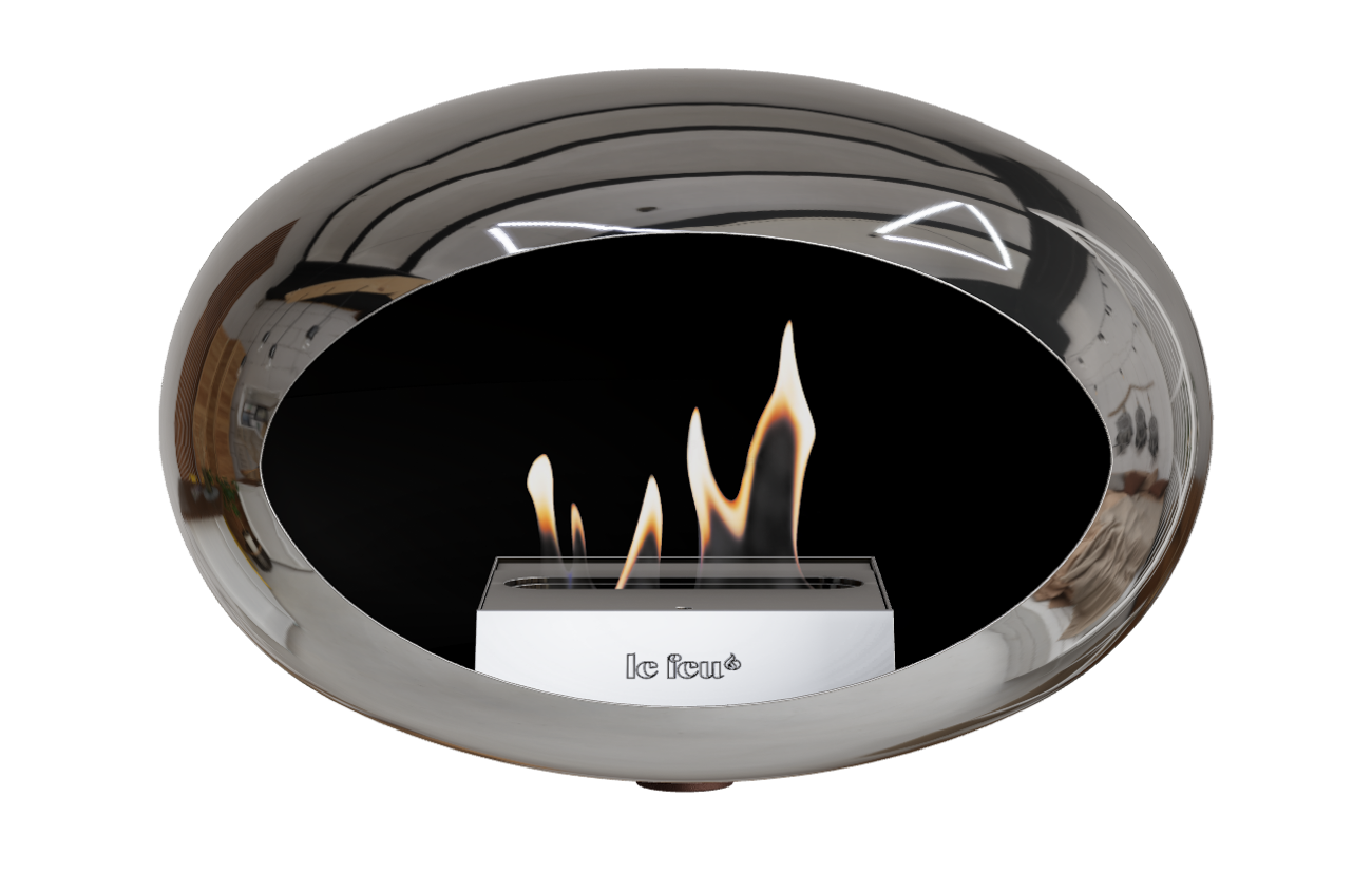 Le Feu Dome Wall – Bioethanol Wall-Mounted Fireplace Classic