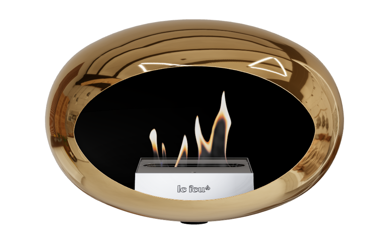 Le Feu Dome Wall – Bioethanol Wall-Mounted Fireplace Classic