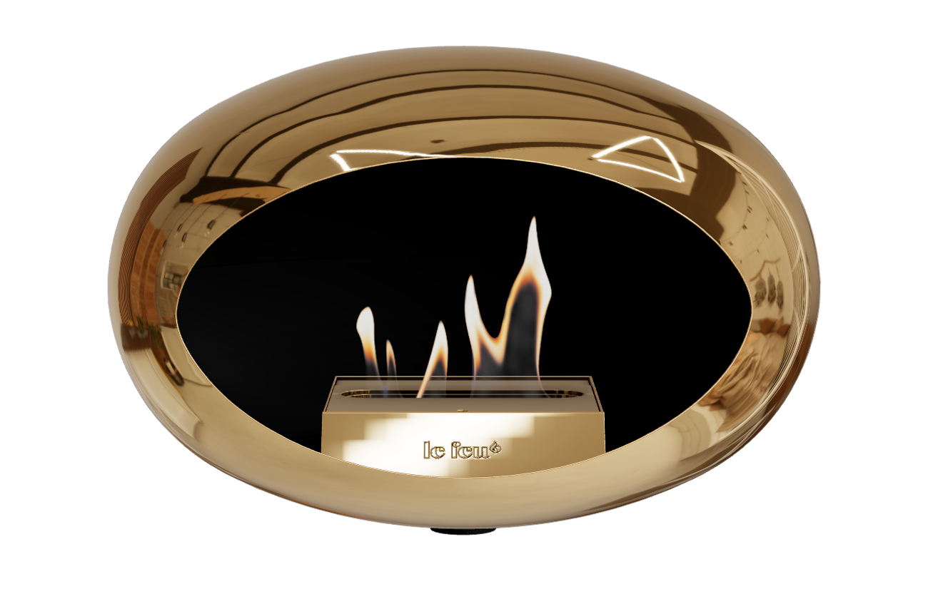 Le Feu Dome Wall – Bioethanol Wall-Mounted Fireplace Classic