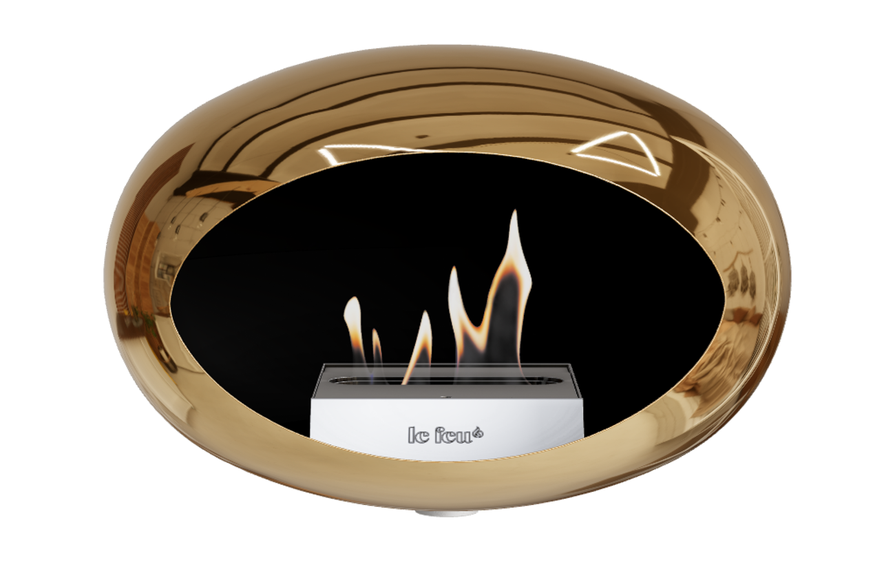 Le Feu Dome Wall – Bioethanol Wall-Mounted Fireplace Classic