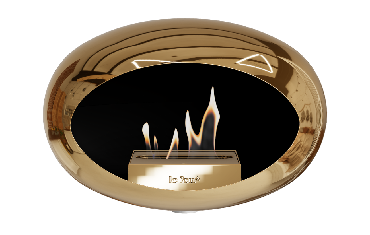 Le Feu Dome Wall – Bioethanol Wall-Mounted Fireplace Classic