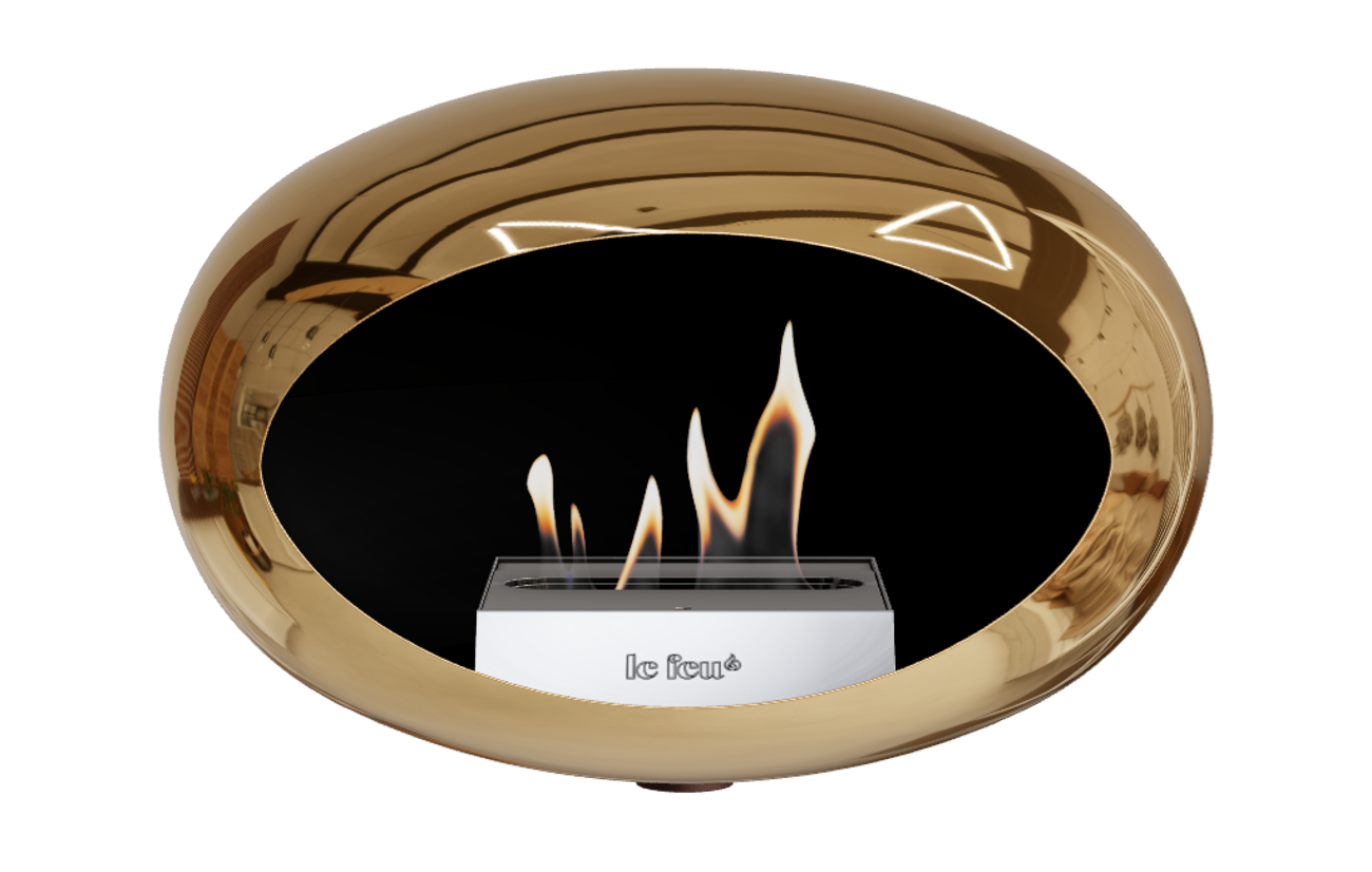 Le Feu Dome Wall – Bioethanol Wall-Mounted Fireplace Classic