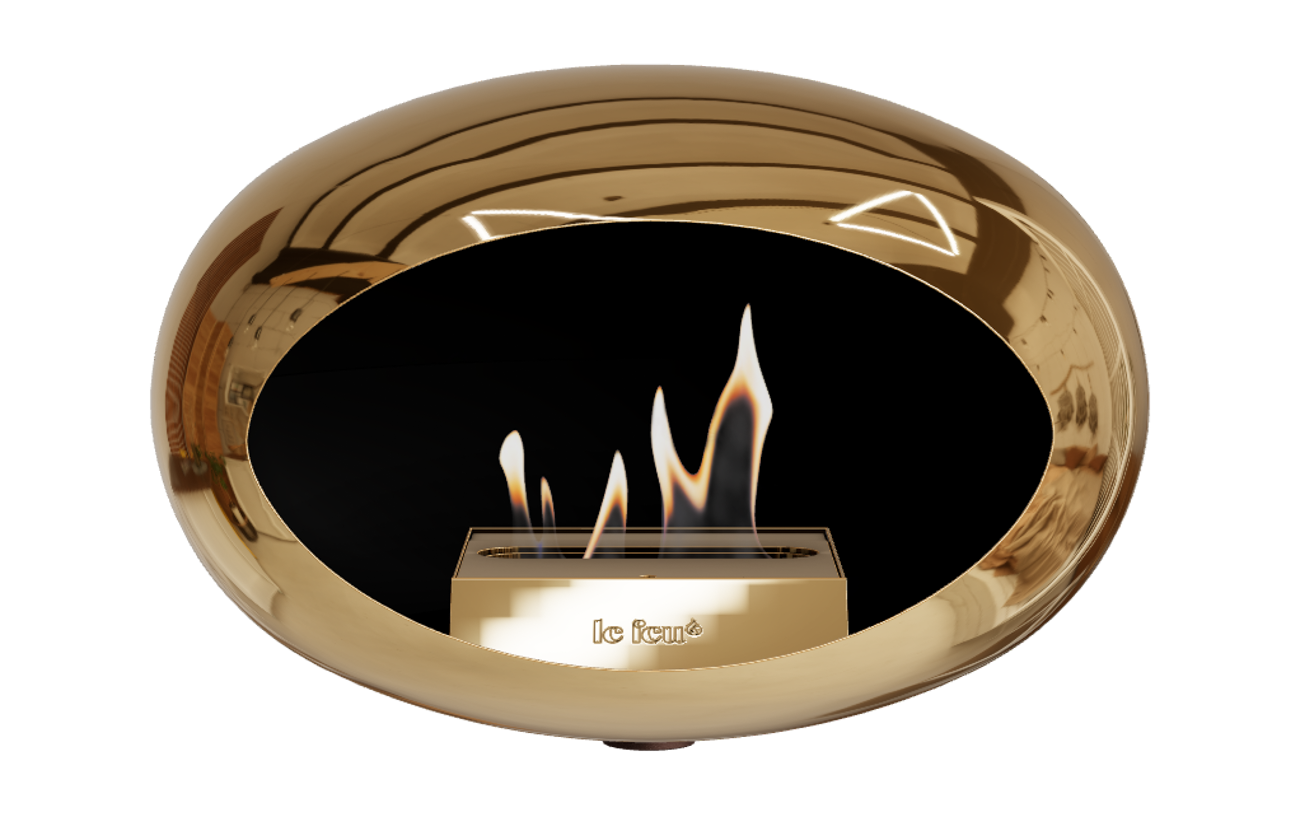Le Feu Dome Wall – Bioethanol Wall-Mounted Fireplace Classic