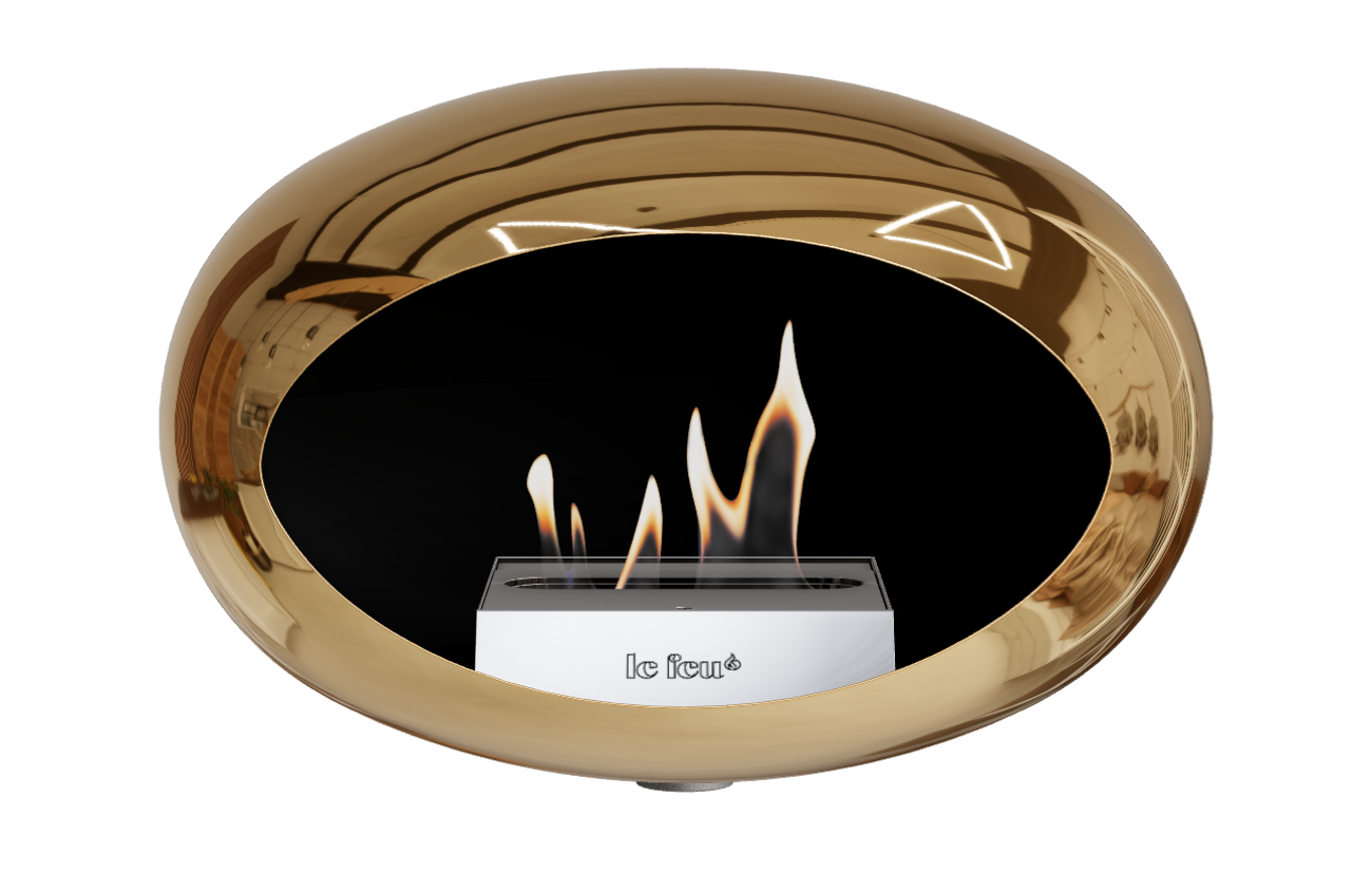 Le Feu Dome Wall – Bioethanol Wall-Mounted Fireplace Classic