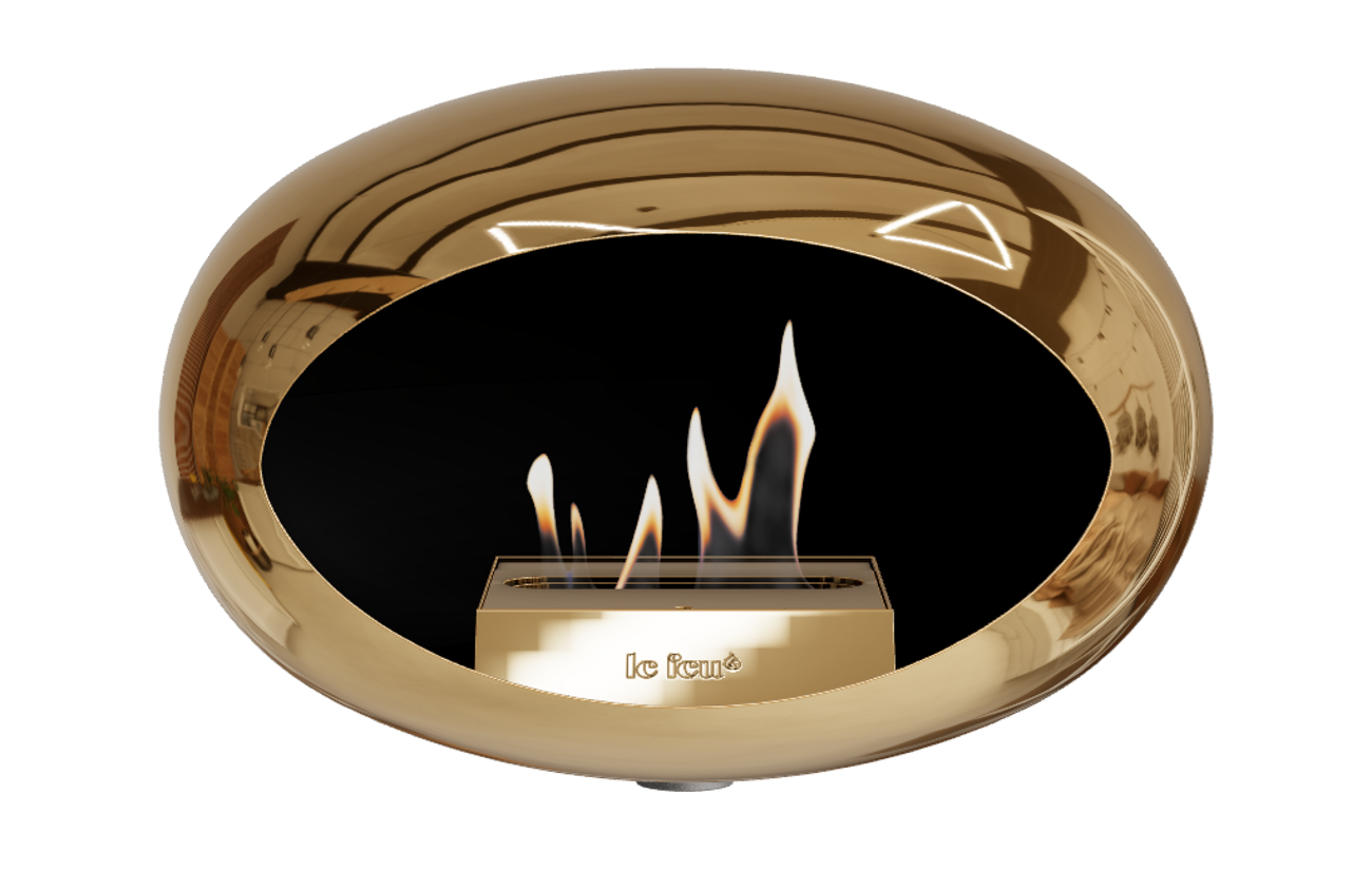 Le Feu Dome Wall – Bioethanol Wall-Mounted Fireplace Classic