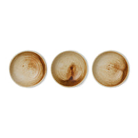 Small Dish Rustic Cream/Brown