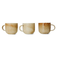 Mug Rustic Cream/Brown