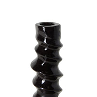 Robust Candle Holder in Black by HKLIVING, alternate lifestyle shot