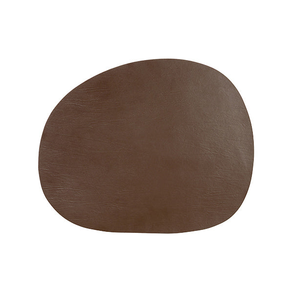 Buffalo Leather Placemat by Aida – Recycled Leather for Modern Everyday Tables