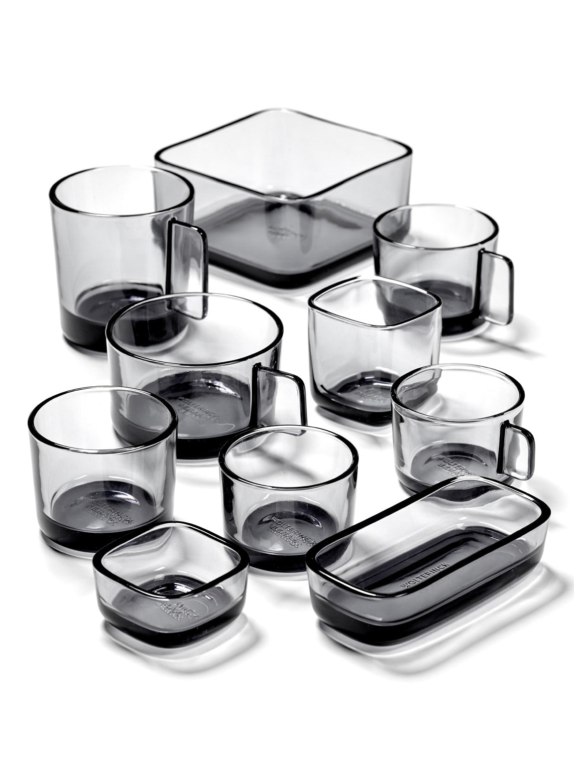 Mug Black Glass