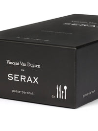 Gift Boxed Cutlery Set - 24 Pieces by Serax, Designed by Vincent Van Duysen