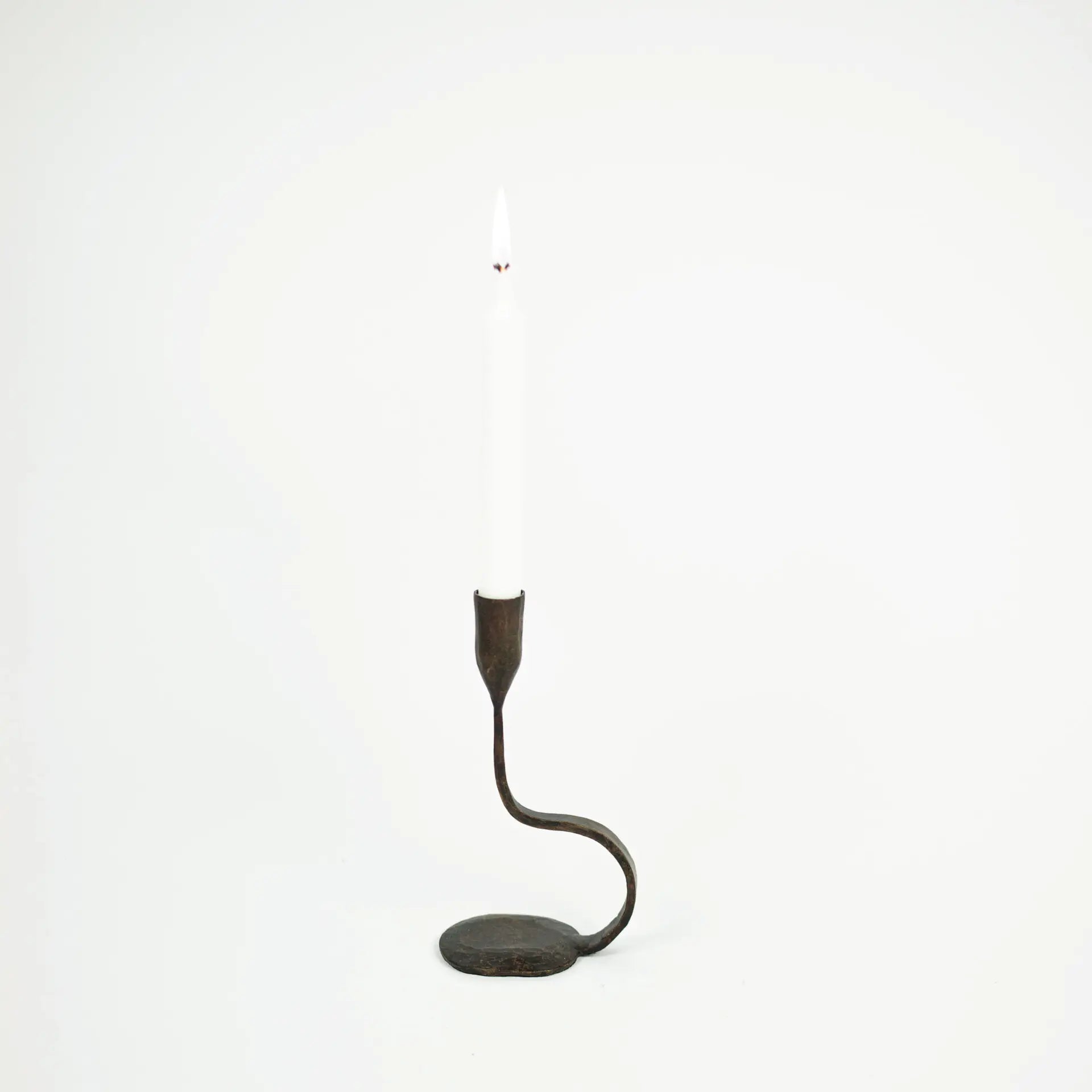 Steffi Light Holder - Handmade Cast Iron Candle Holder in Two Sizes
