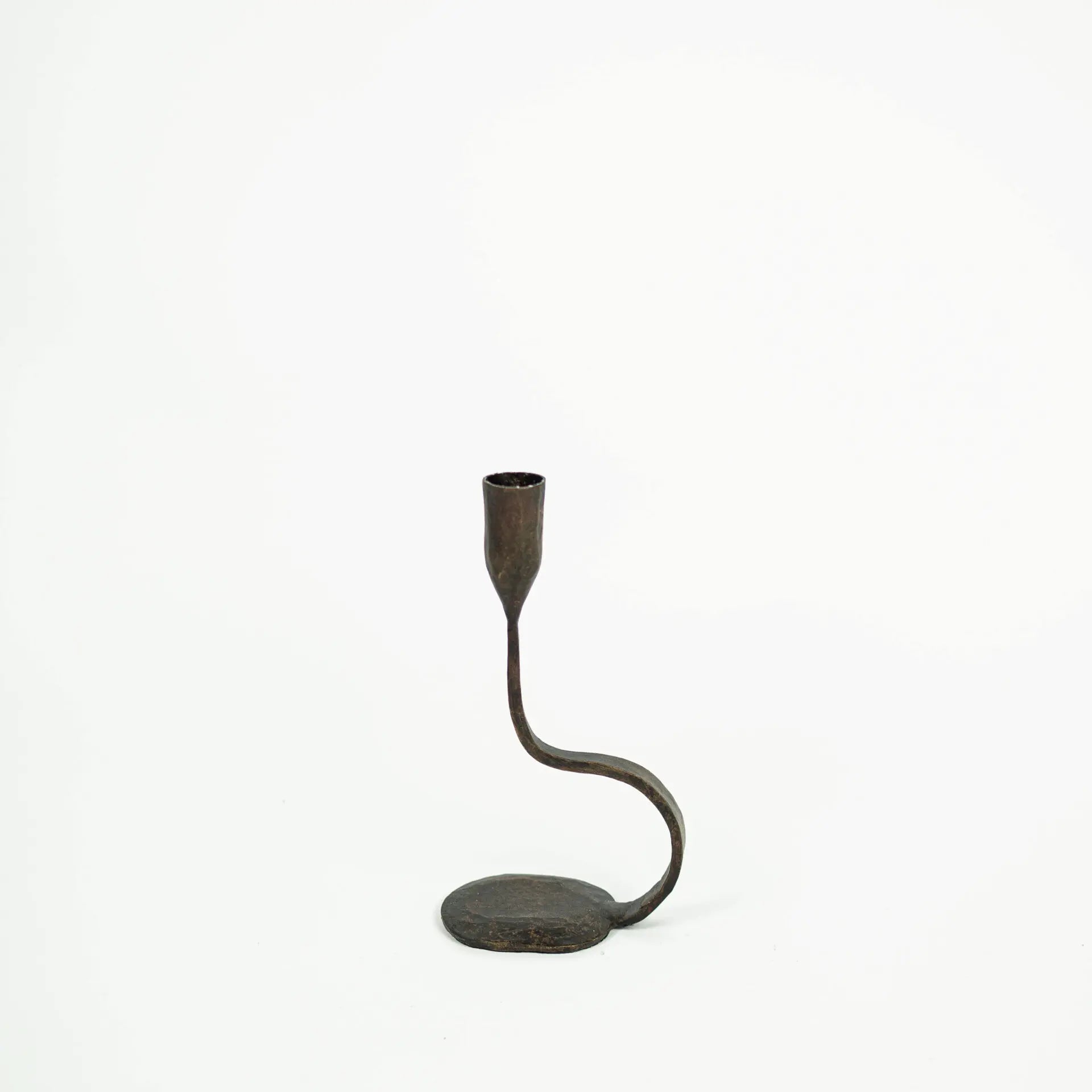Steffi Light Holder - Handmade Cast Iron Candle Holder in Two Sizes