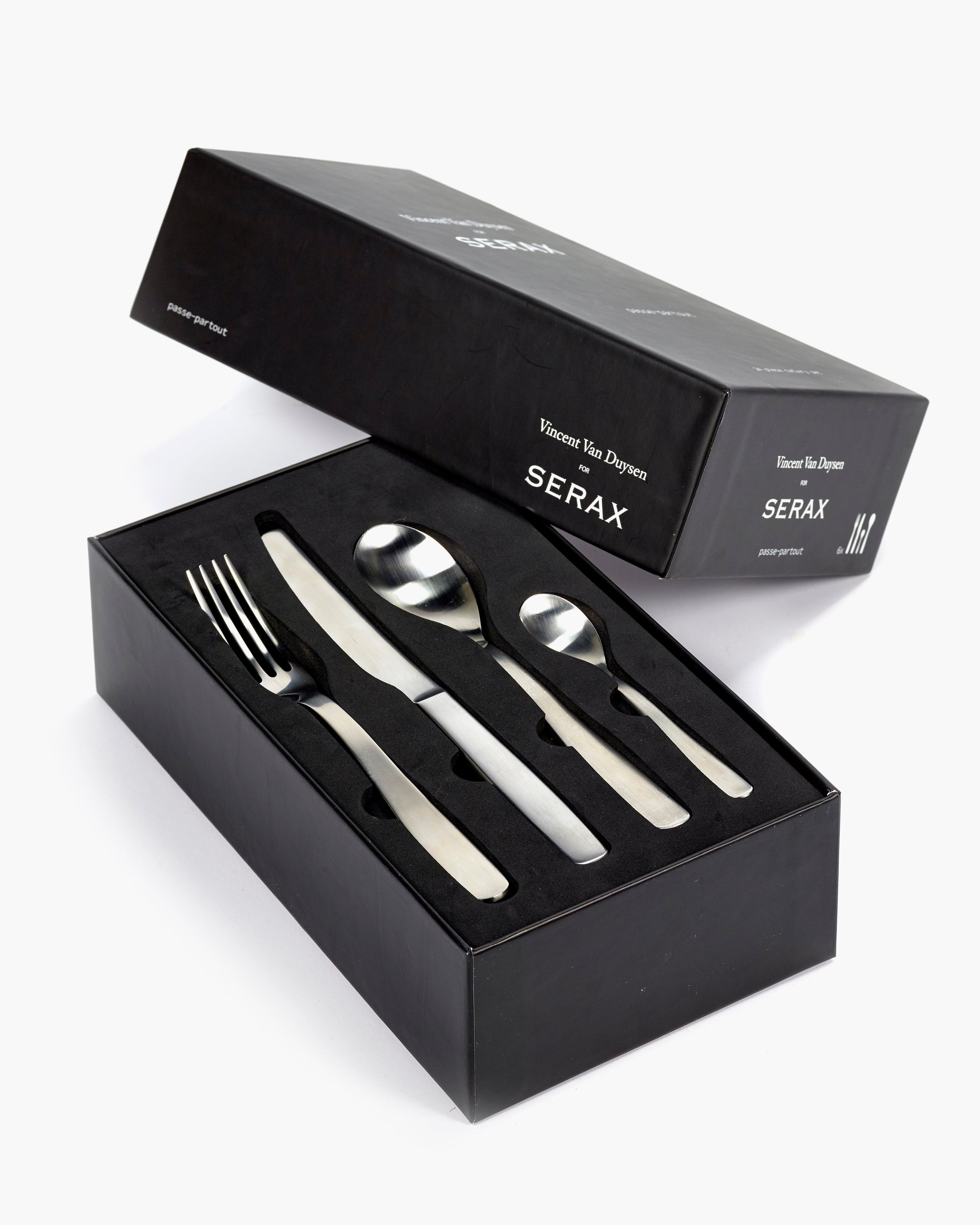 Gift Boxed Cutlery Set - 24 Pieces by Serax, Designed by Vincent Van Duysen