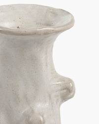 VASE L WHITE BILLY 03