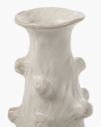 VASE L WHITE BILLY 03