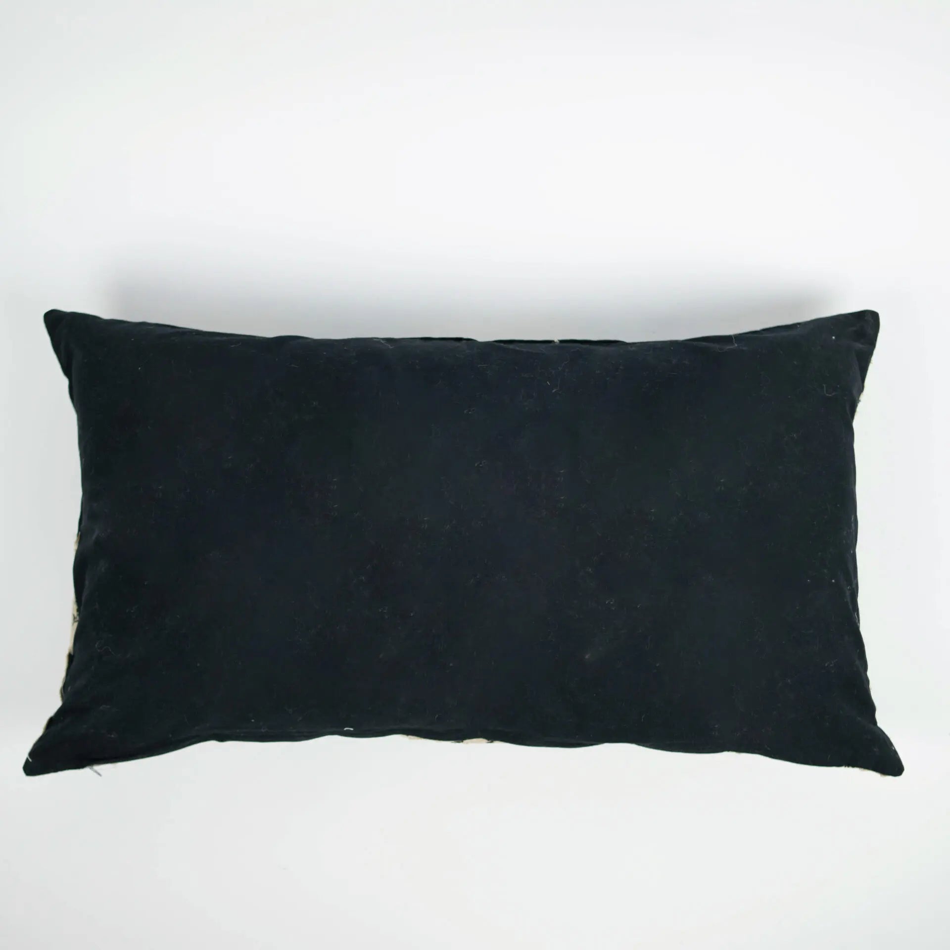 Phoenix Cushion 40x70cm - Cotton Cushion with Palm Pattern & Feather Down Insert