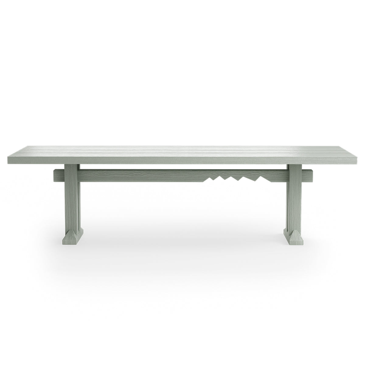 Technical dimension diagram of the Forma Dining Table 280cm in Smoke by HKLIVING