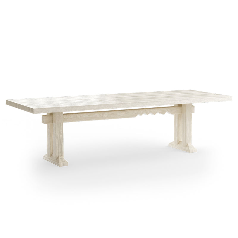 Forma Dining Table 280cm in Pearl by HKLIVING styled in a dining setting