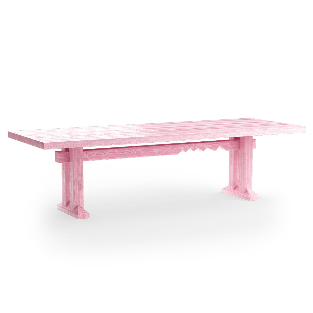 Forma Dining Table 280cm in Very Pink by HKLIVING styled in a dining setting