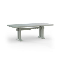 Forma Dining Table 220cm in Smoke High Gloss by HKLIVING styled in a dining setting