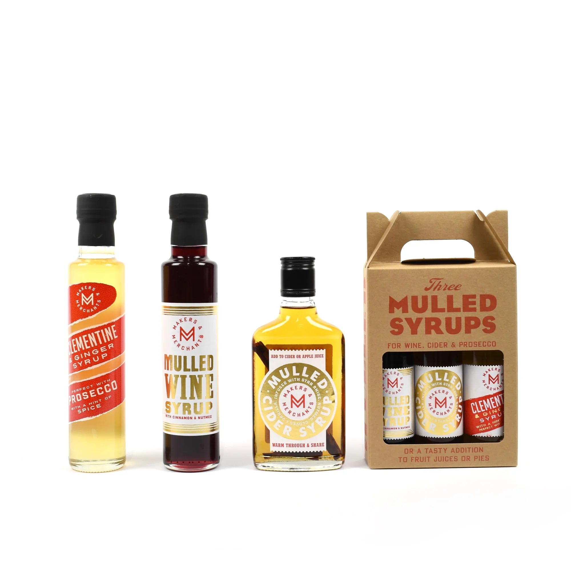 Handmade Clementine & Ginger Syrup 250ml by Makers & Merchants