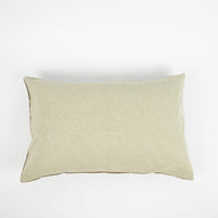 Daisy Cushion by Olsson & Jensen - Brown Green Cotton with Feather Inner 40x60 cm