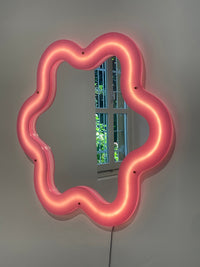 Supercurve Mirrors - Flower & Tiny Flower by Seletti